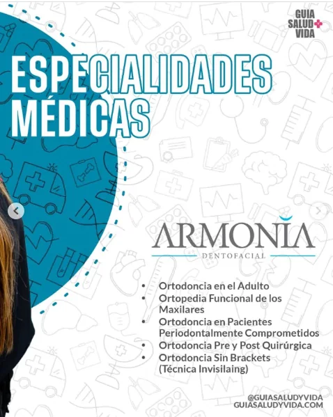 Especialidades odontológicas Armonía