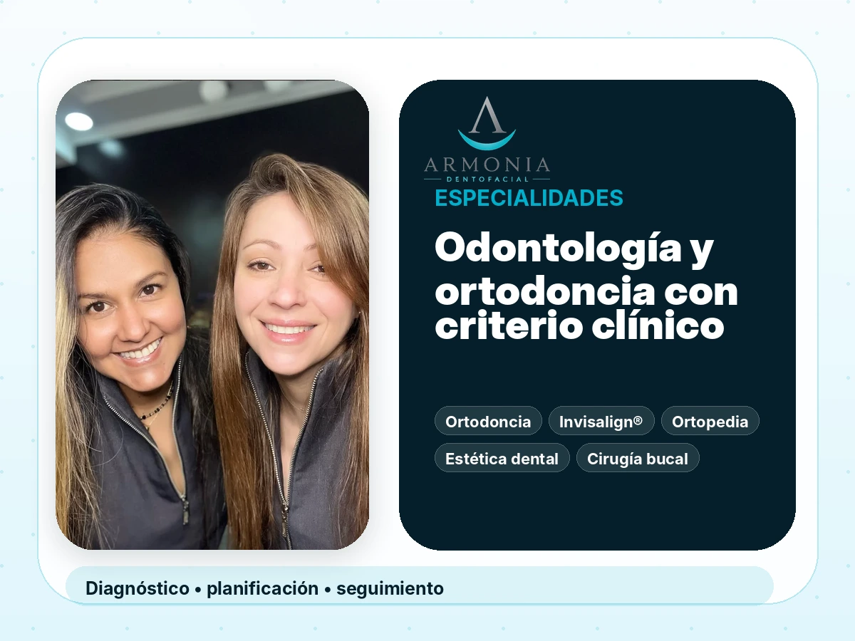 Especialidades clínicas Armonía